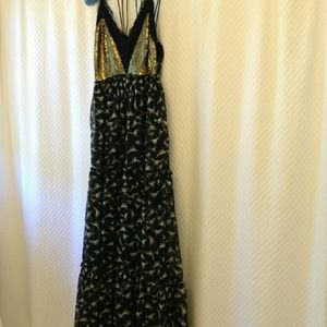 ANTHROPOLOGIE LAKSHMI MAXI DRESS RANNA GILL